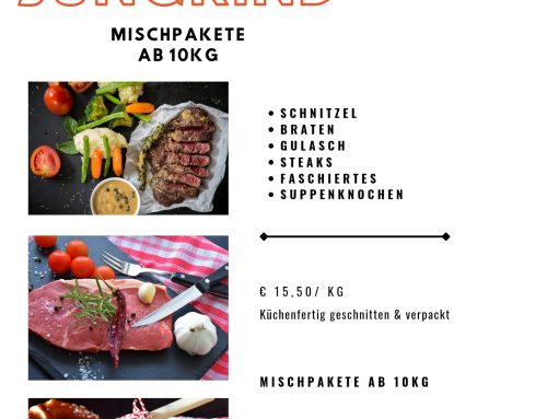 Frischfleisch vom Jungrind ab nächster Woche!